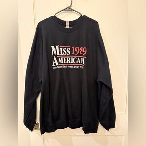Miss Americana 1989 Crewneck Sweatshirt - Black 5XL